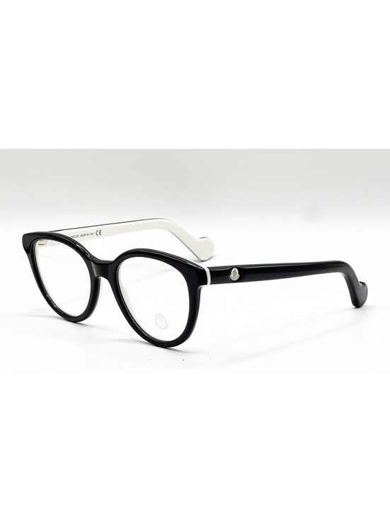 Moncler Accessories - Moncler ML 5043 005 Black And White Full Rim Authentic Eyeglass Frames 50-19-140